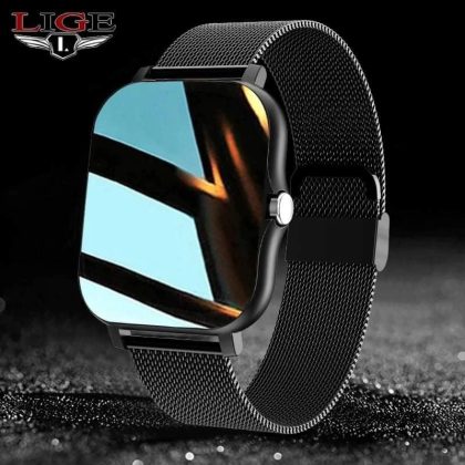 LIGE 0242 Full Touch Screen Smart Watch