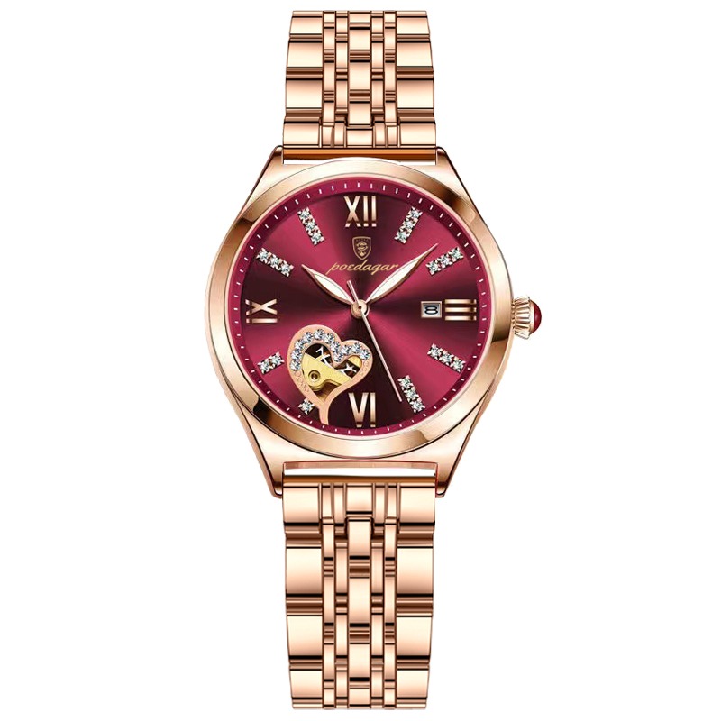 POEDAGAR 320 Quartz Watch For Women Stainless Steel - Image 3