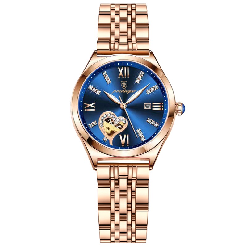 POEDAGAR 320 Quartz Watch For Women Stainless Steel - Image 2