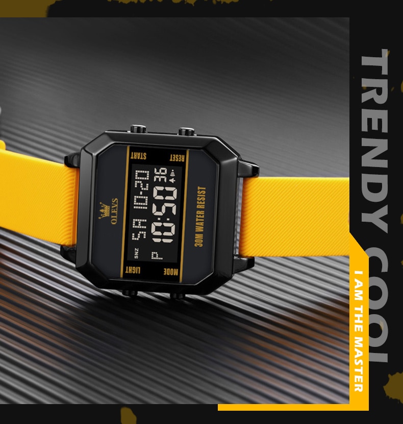 OLEVS 1103 Digital Men Quartz Watch - Image 3