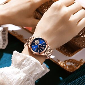 POEDAGAR 320 Quartz Watch For Women Stainless Steel