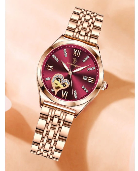 POEDAGAR 320 Quartz Watch For Women Stainless Steel - Image 2