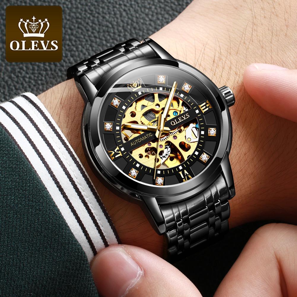 OLEVS 9901 Automatic mechanical men's watch - Image 3