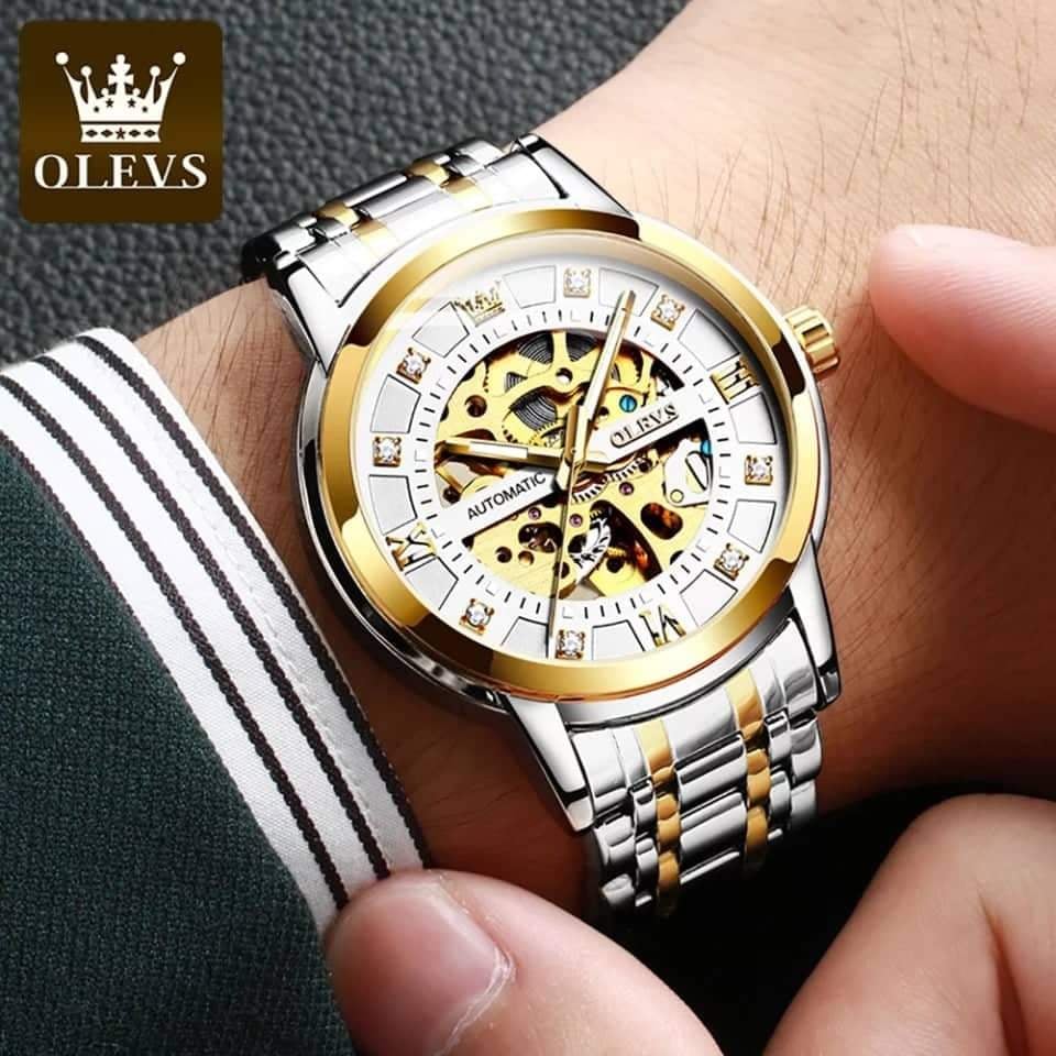 OLEVS 9901 Automatic mechanical men's watch - Image 2