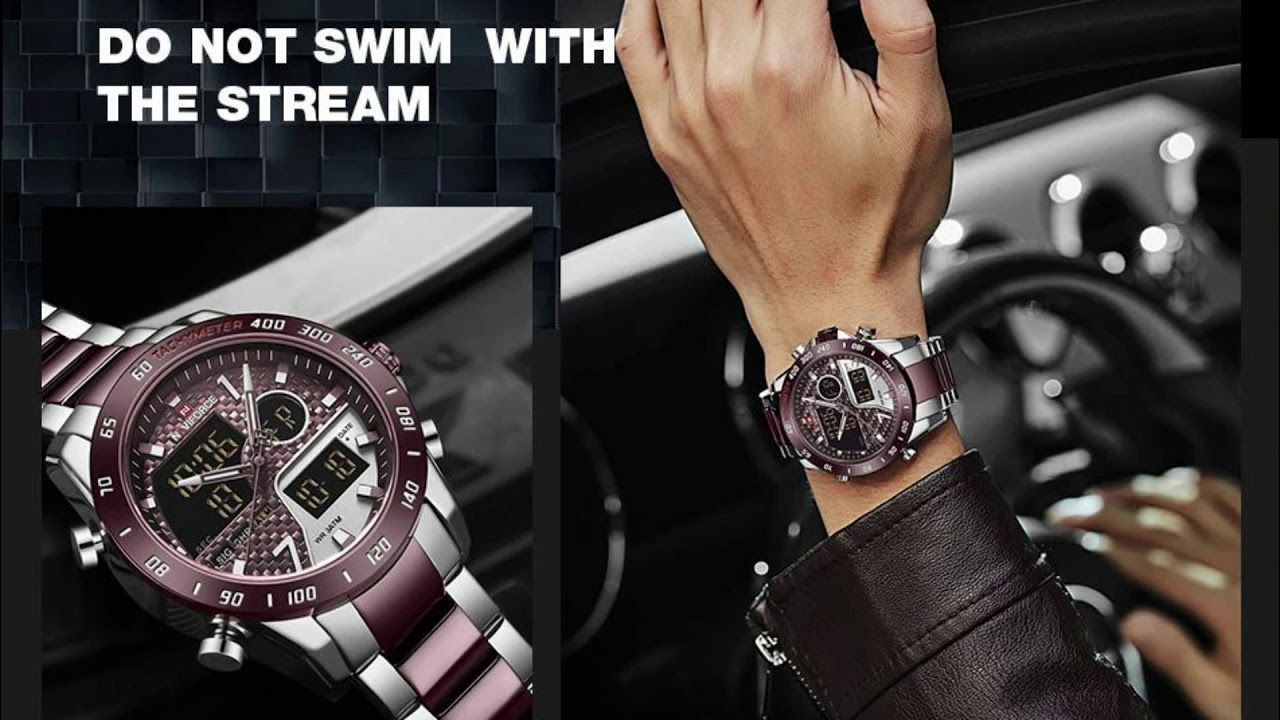 NAVIFORCE 9171 Dual Time Watch for Men’s - Image 5