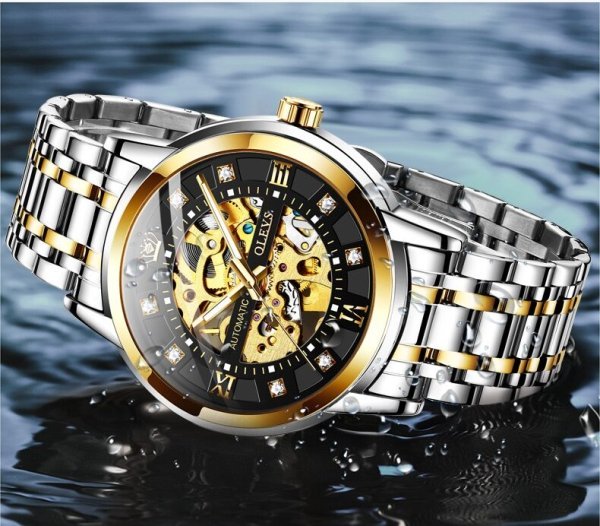 OLEVS 9901 Automatic mechanical men's watch - Image 3