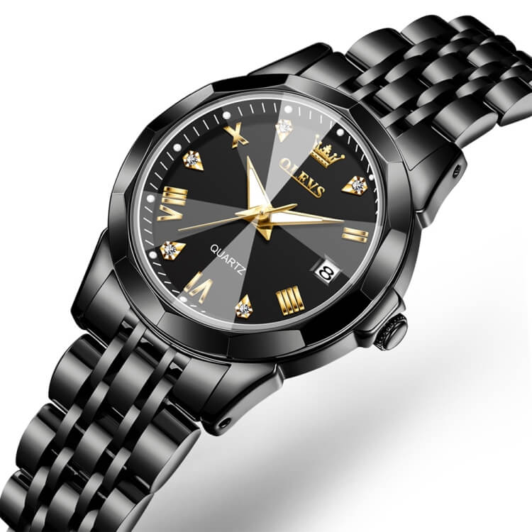 OLEVS 9931 Quartz Stainless Steel Ladies Luxury Watch - Image 2