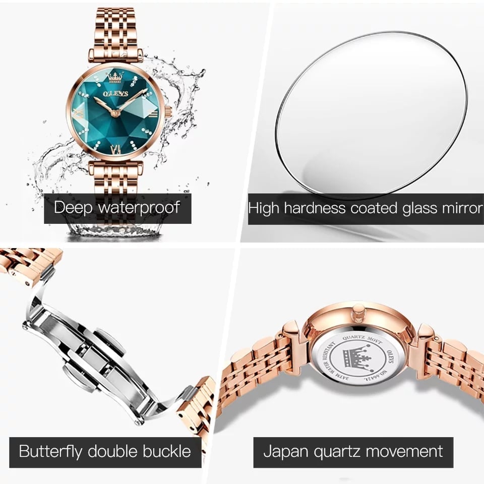 OLEVS 6642 Quartz Luxury watch for Women - Image 4