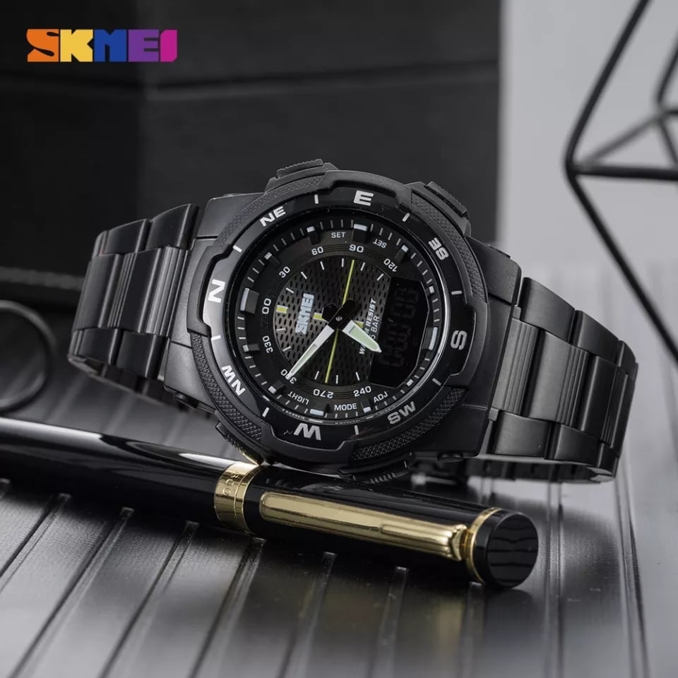 SKMEI 1370 Dual Display Digital Watch For Men - Image 2