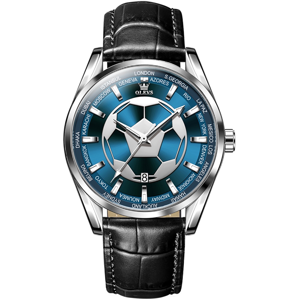Olevs 9949 Quartz Stainless Steel watch for men - Image 2