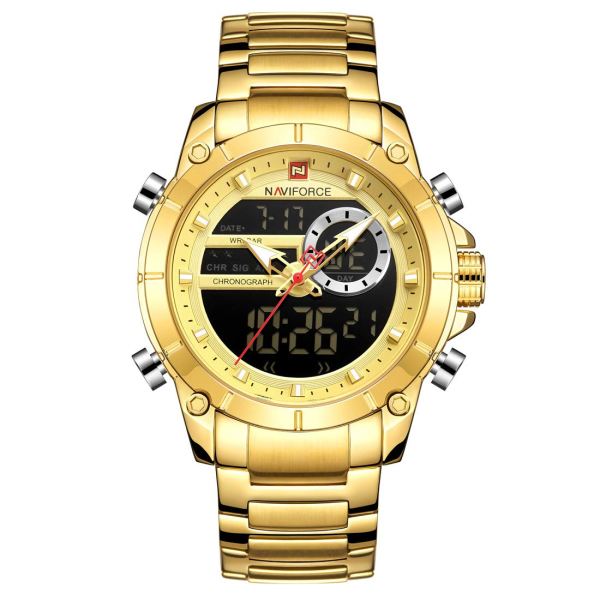 Naviforce 9163 Dual Time Watch for Men’s - Image 3