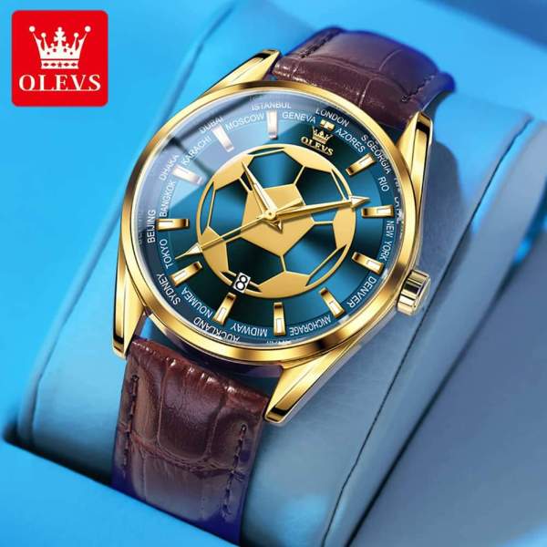 Olevs 9949 Quartz Stainless Steel watch for men