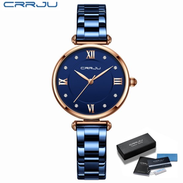 CRRJU 2178 Quartz Stainless Steel Women’s Watch - Image 2