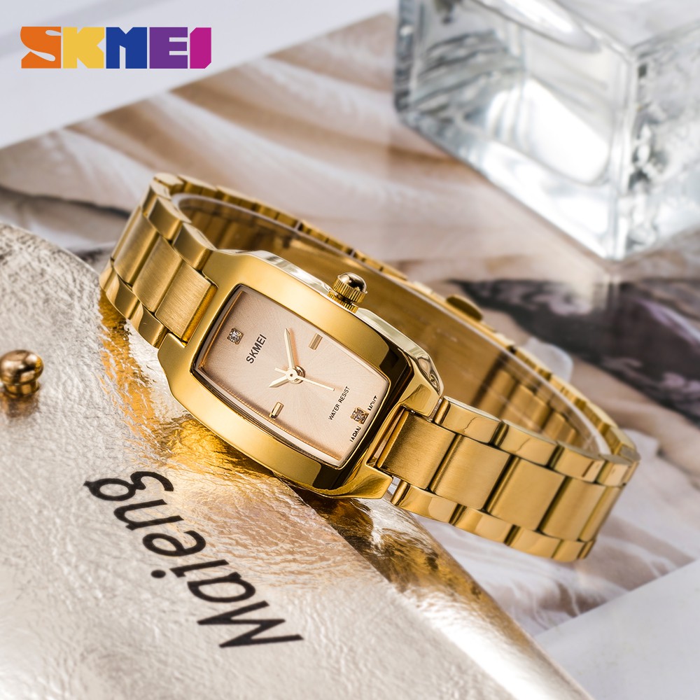 SKMEI 1400 Quartz Stainless Steel Watch For Women