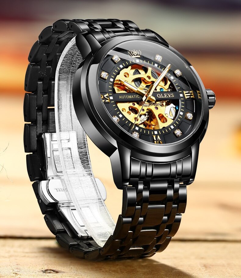 OLEVS 9901 Automatic mechanical men's watch - Image 4