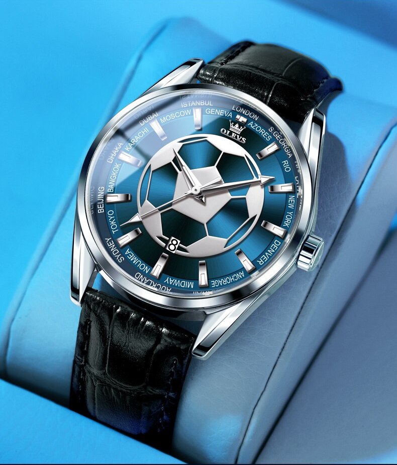 Olevs 9949 Quartz Stainless Steel watch for men