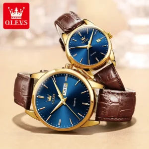 OLEVS 6898 Couple Quartz Watch For  Men and Women