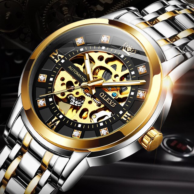 OLEVS 9901 Automatic mechanical men's watch - Image 4
