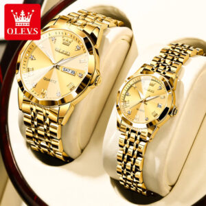OLEVS 9931 Couple Quartz Men and Women Wristwatch