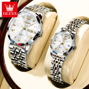OLEVS 9931 Couple Quartz Men and Women Wristwatch