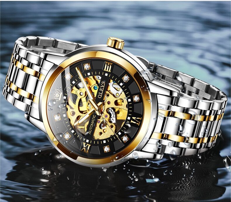OLEVS 9901 Automatic mechanical men's watch - Image 3
