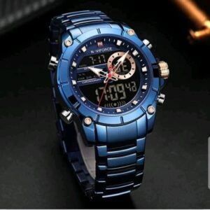 NAVIFORCE 9163 Dual Time Watch for Men’s