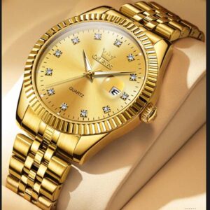 OLEVS 5526 Quartz Stainless Steel Watch For Men’s