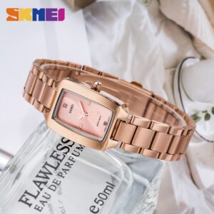 SKMEI 1400 Quartz Stainless Steel Watch For Women