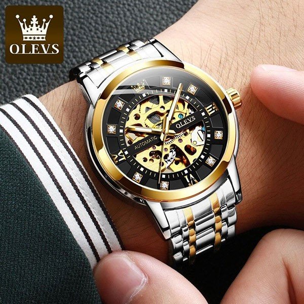 OLEVS 9901 Automatic mechanical men's watch - Image 2