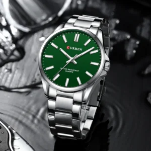 CURREN 9090 Quartz Men's Watches Stainless Steel