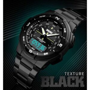 SKMEI 1370 Dual Display Digital Watch For Men