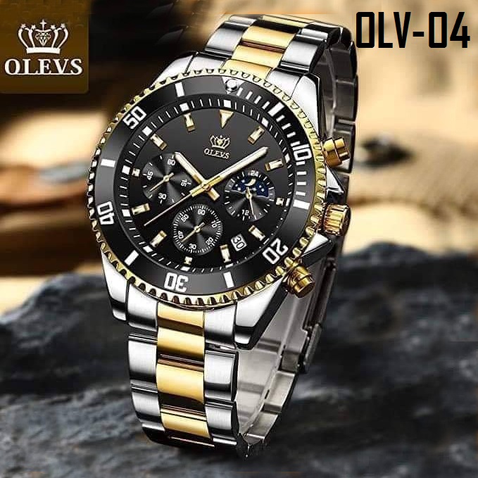 OLEVS 2870 Men's Chronograph Quartz Watch For Men - Image 2
