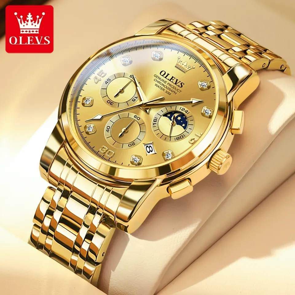 OLEVS 2889 Quartz Chronograph Watch for Men