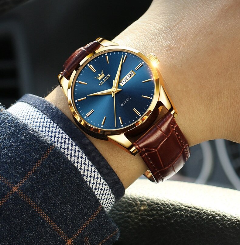 OLEVS 6898 Quartz Watch For Men - Image 2