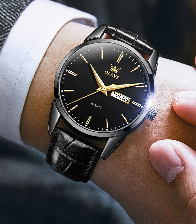 OLEVS 6898 Quartz Watch For Men - Image 2