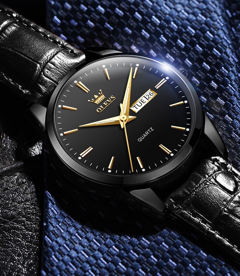 OLEVS 6898 Quartz Watch For Men - Image 3