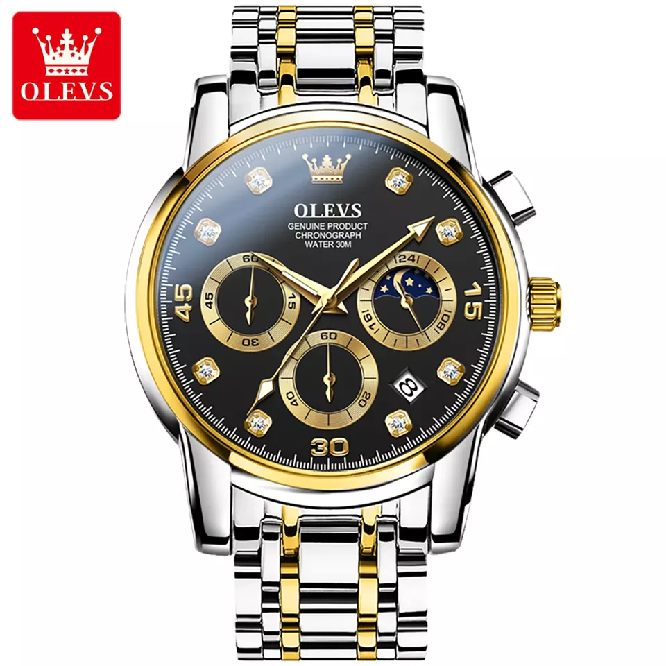OLEVS 2889 Quartz Chronograph Watch for Men - Image 2