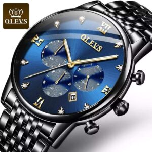 OLEVS 2868 Stainless Steel Chronograph Watch For Men