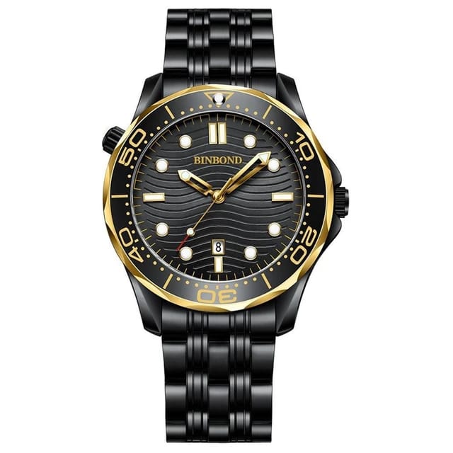 BINBOND 2820 Stainless Steel Quartz watch - Image 3