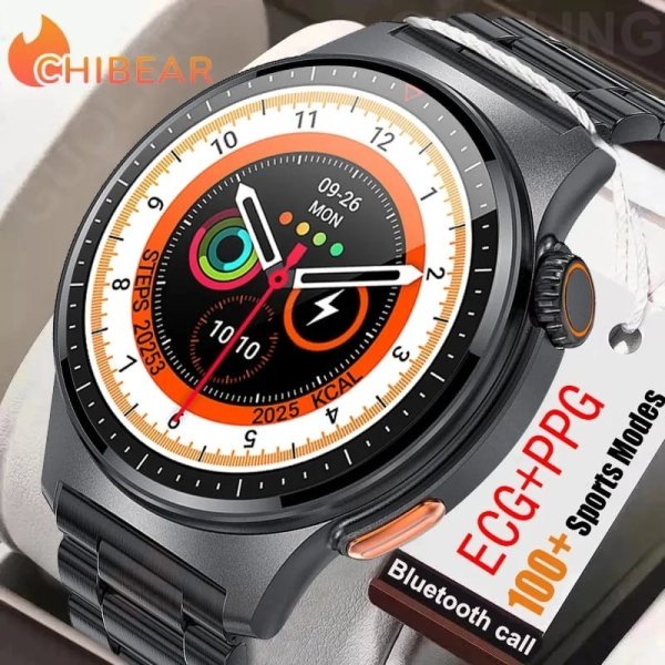 LGS ECG+PPG+Bluetooth Call Smart Watch Blood Pressure Blood Oxygen Watches - Image 2