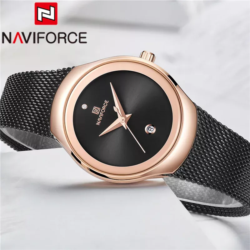 NAVIFORCE 5004 Quartz Ultra Thin Woman Watch
