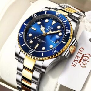 Olevs 5885 Men's wrist watch-Blue