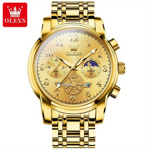 OLEVS 2900 Luxury Fashion New Model Quartz Watch For Men - Image 2