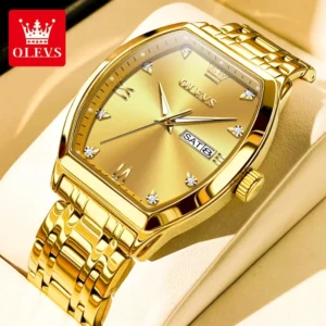 OLEVS 5528 Quartz Stainless Steel Watch For Men