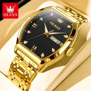 OLEVS 5528 Quartz Stainless Steel Watch For Men