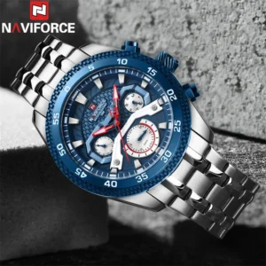 NAVIFORCE Sport Wristwatch Top Brand Luxury Military Army Men Watch Auto Date Week Quartz Waterproof Original Male Clock 9222