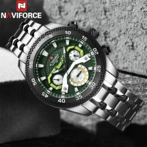 NAVIFORCE Sport Wristwatch Top Brand Luxury Military Army Men Watch Business Calendar Quartz Waterproof Original Male Clock 9222