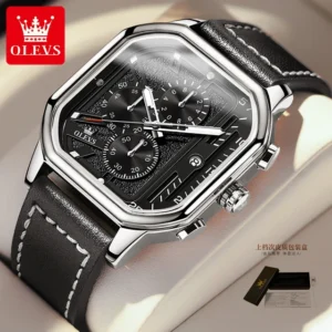 OLEVS 9950 New Fashion Quartz Watch for Men Chronograph