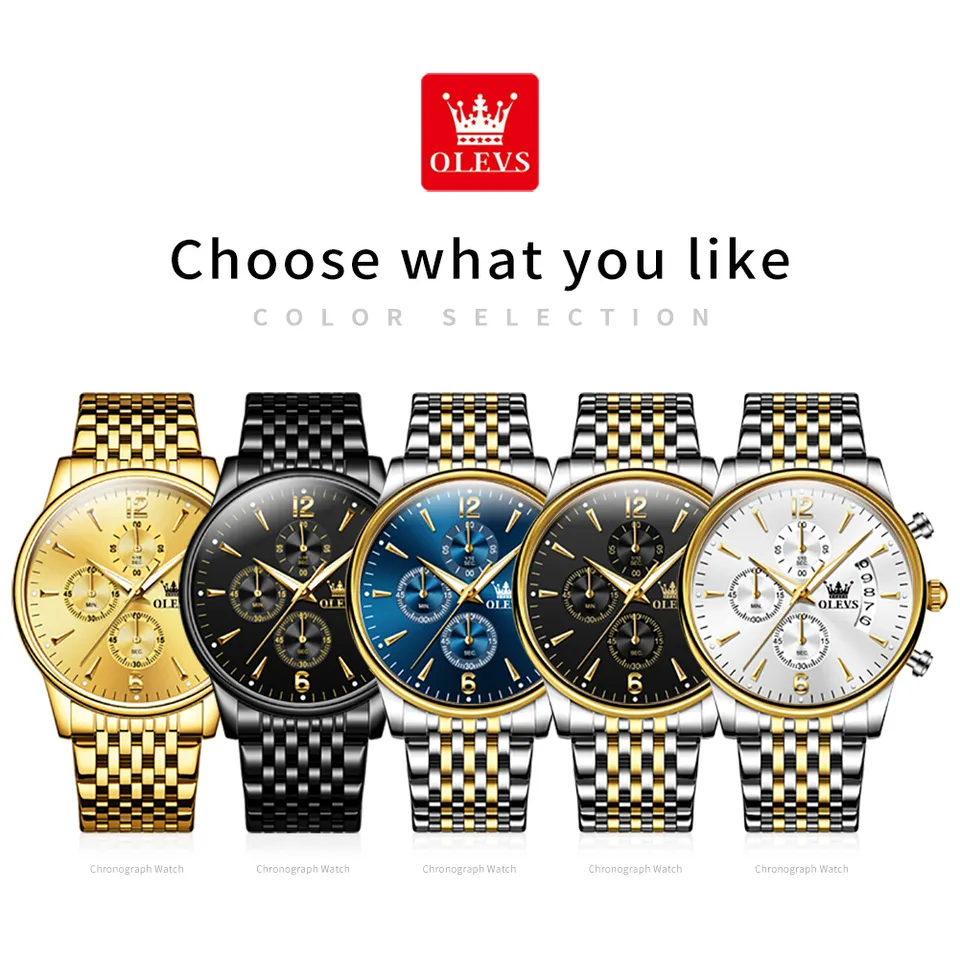 OLEVS 2867 Popular Multifunctional Sports Watch For Men - Image 4
