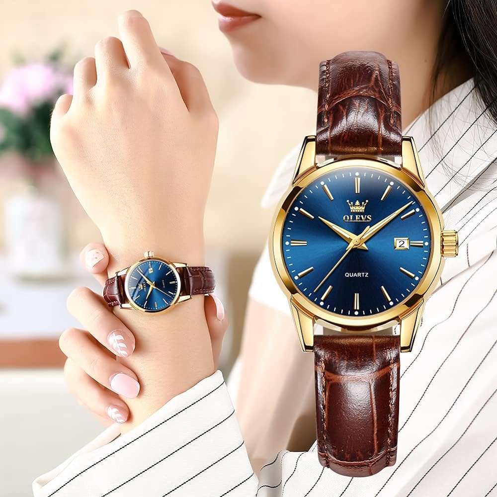 Olevs 6898 Luxury Brand Quartz Watch For Ladies